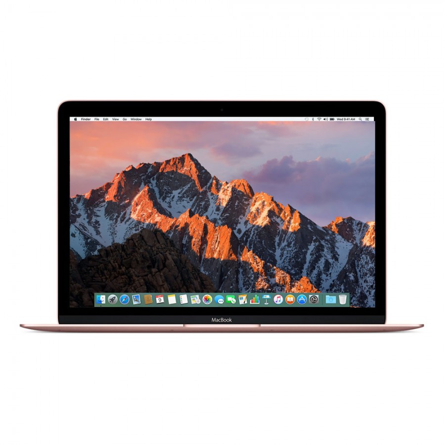 Refurbished Apple Macbook 9,1/M3-6Y30/8GB RAM/256GB SSD/12"/RD/OSX/Rose Gold/B - Early 2016