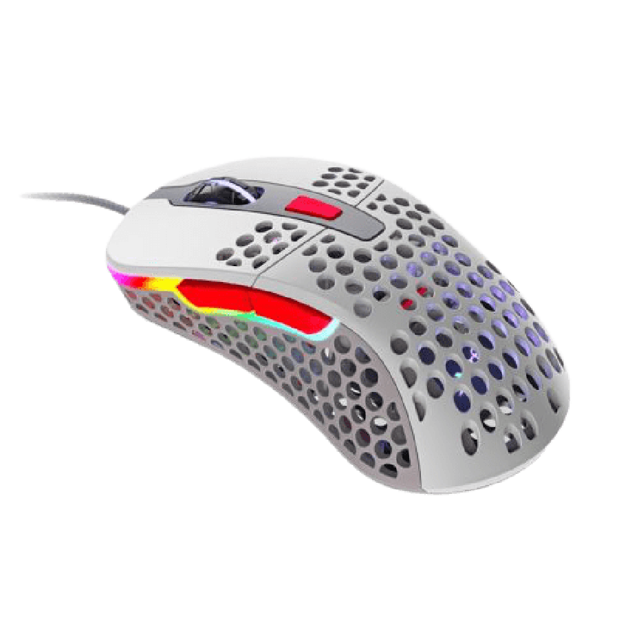 Brand New Xtrfy M4 RGB Wired Optical Gaming Mouse/USB/400-16000 DPI/Omron Switches/125-1000 Hz/Adjustable RGB, Retro