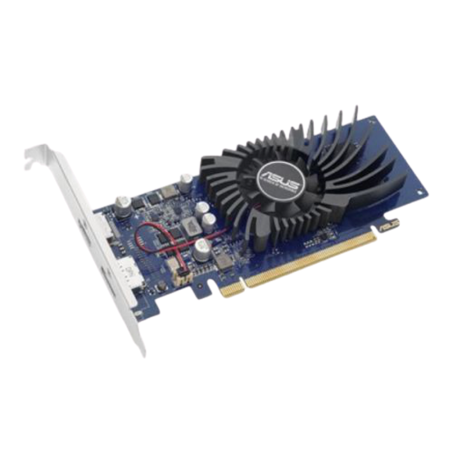 Asus GT1030, 2GB DDR5, PCIe3, HDMI, DP, 1506MHz Clock, Low Profile (Bracket Included)