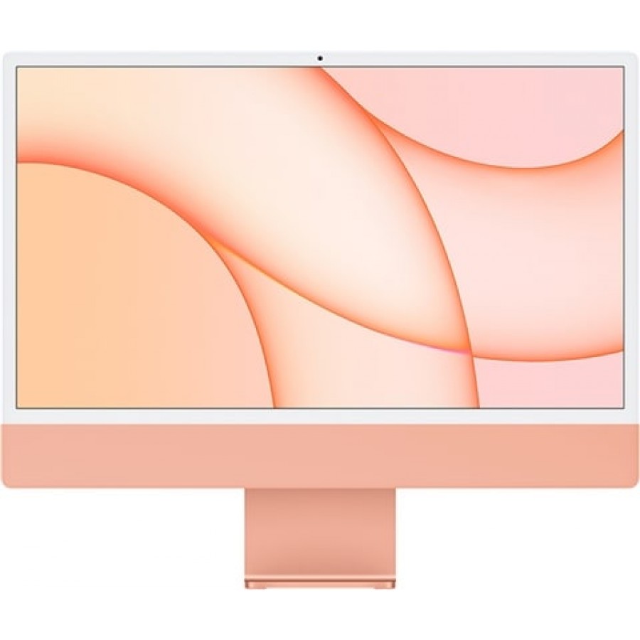 Refurbished Apple iMac 21,1/M1/8 Core GPU 3.2 GHz/8GB RAM/256GB SSD/24-inch 4.5K RD/Orange/A (Early - 2021)