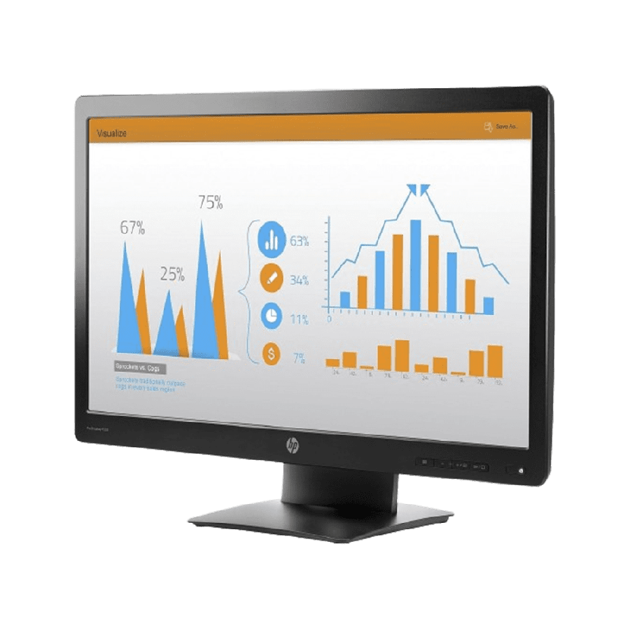 Refurbished HP ProDisplay P232/ 23"/ Full HD/ 1080p/ Widescreen/ LED/ Monitor