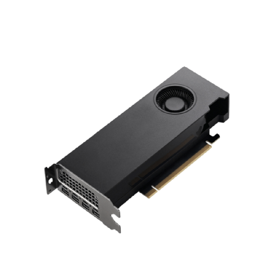 PNY RTX A2000 Professional Graphics Card, 12GB DDR6, 3328 Cores, 4 mDP, Low Profile, OEM (Brown Box)