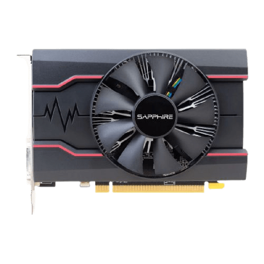 Brand New Sapphire PULSE RX550, 4GB DDR5, DVI, HDMI, DP, 1206MHz Clock, Compact Design