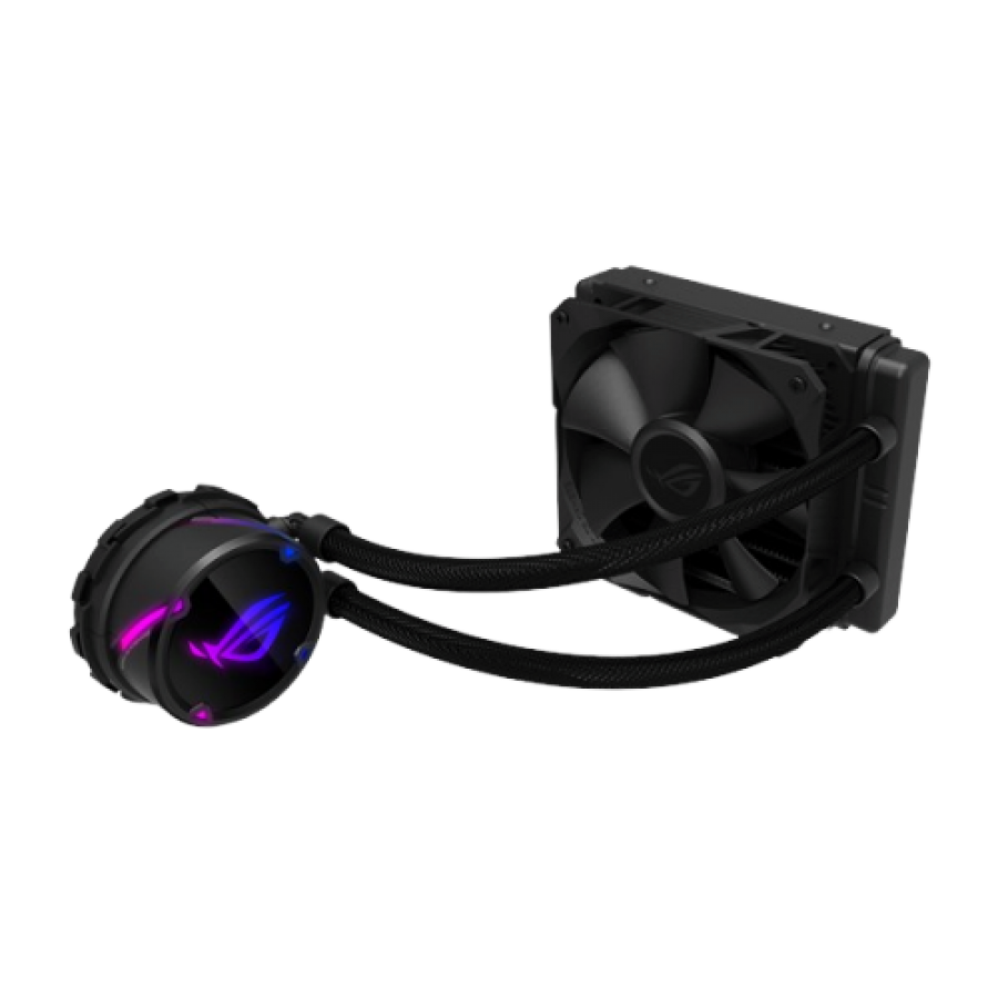 Asus ROG STRIX LC120 RGB 120mm Liquid CPU Cooler, Addressable RGB PWM Fan