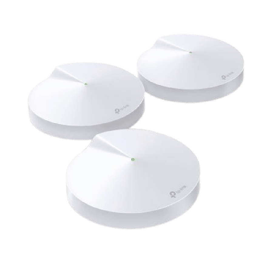 Brand New TP-LINK (DECO M9 PLUS) Smart Home Mesh Wi-Fi System/ 3 Pack/ Tri Band AC2200/ MU-MIMO/ Built-in Smart Hub