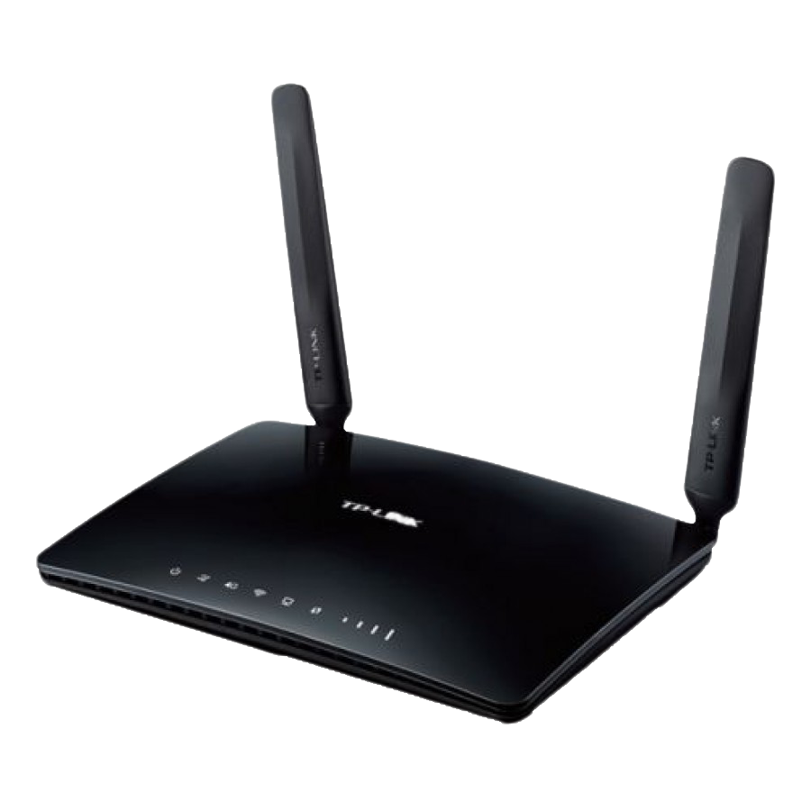 TP-Link (TL-MR6400 V3.0) 300Mbps Wireless N 4G LTE Router, SIM Card Slot, 4-Port, 1 WAN