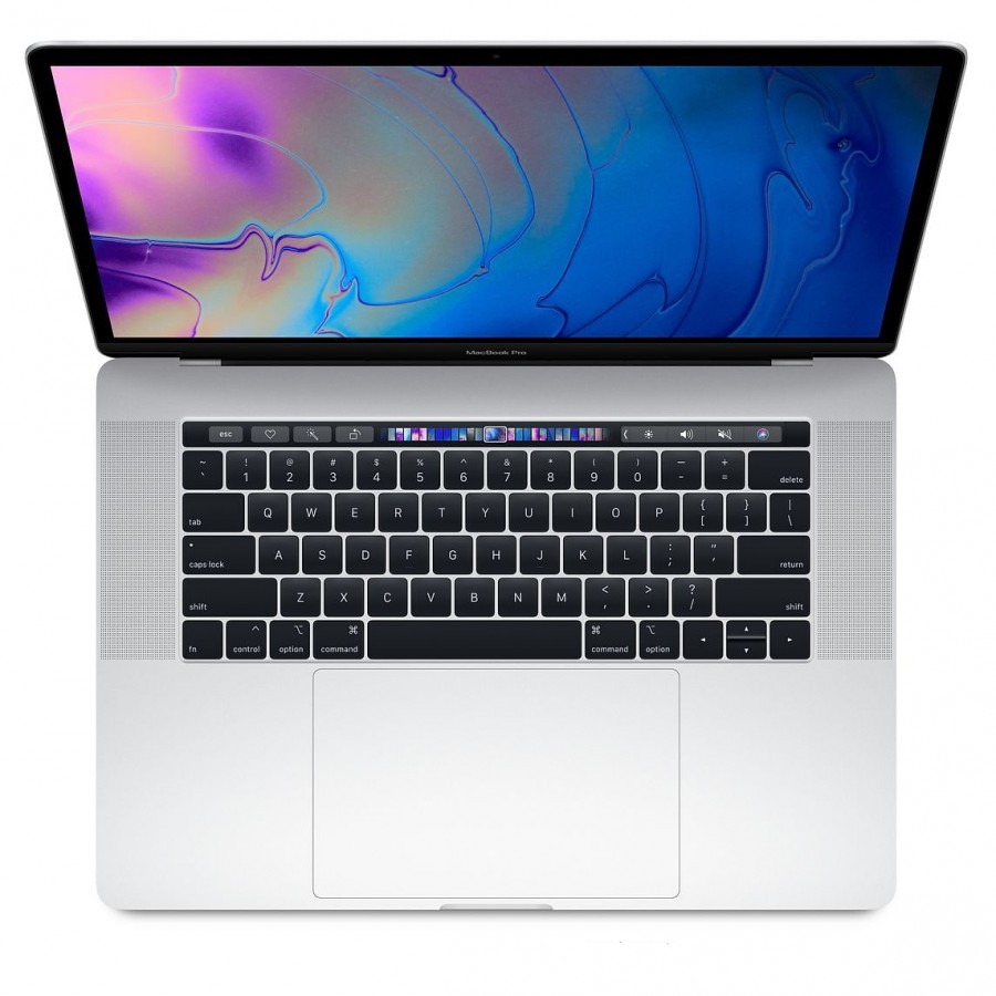 Refurbished Apple Macbook Pro 15,1/i7-9750H/16GB RAM/512GB SSD/555X 4GB/Touchbar/15"/A, Silver (Mid - 2019)