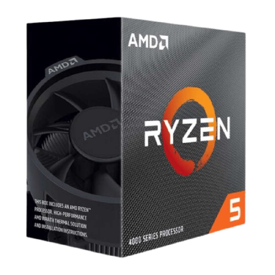 AMD Ryzen 5 4600G CPU, AM4, 3.7GHz (4.2 Turbo), 6-Core, 65W, 11MB Cache, 7nm, 4th Gen, Radeon Graphics