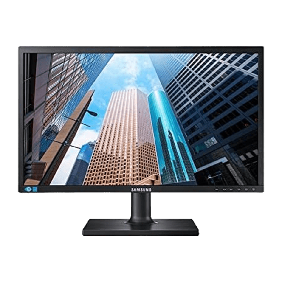  Refurbished Samsung S24E450B/ 24-Inch/ LED Monitor (Black) - (16:9,1000:1, 200 cd/m², 1920 x 1080, 5 ms, VGA/DVI)