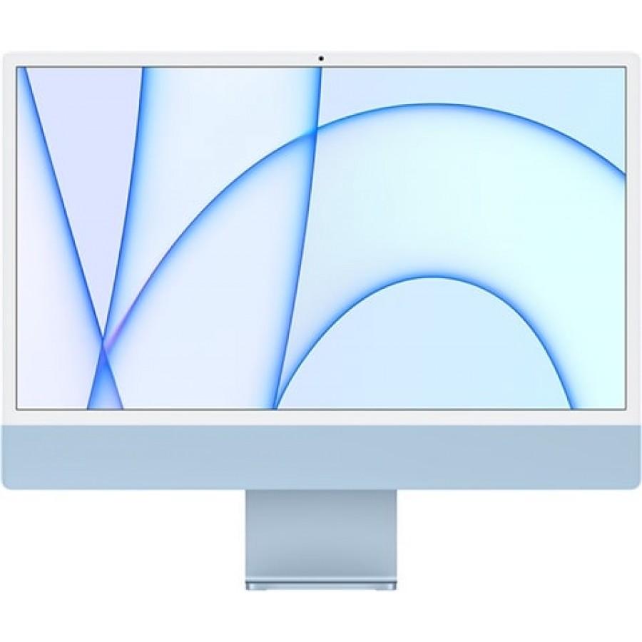 Refurbished Apple iMac 21,1/M1/8 Core GPU 3.2 GHz/16GB RAM/256GB SSD/24-inch 4.5K RD/Blue/A (Early - 2021)