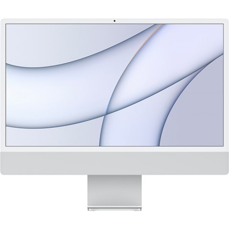 Refurbished Apple iMac 21,1/M1/8 Core GPU 3.2 GHz/8GB RAM/256GB SSD/24-inch 4.5K RD/Silver/C (Early - 2021)