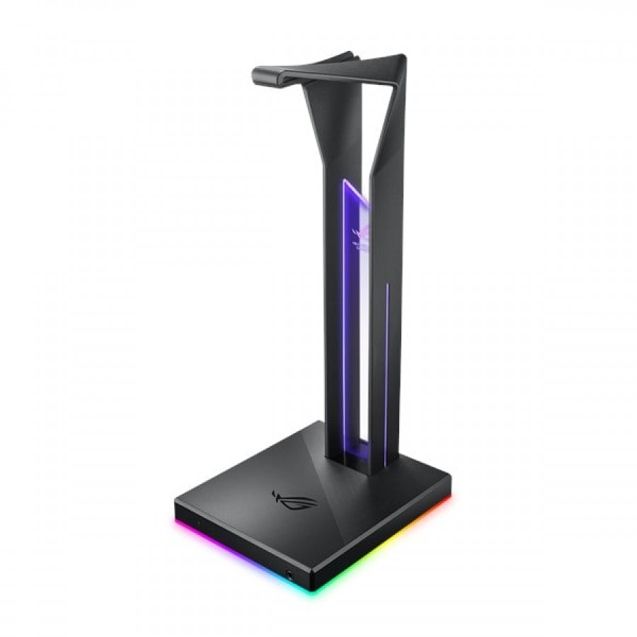 Asus ROG THRONE QI RGB External Soundcard & Headset Stand, Dual USB 3.1, Built-in ESS DAC and AMP, RGB Lighting