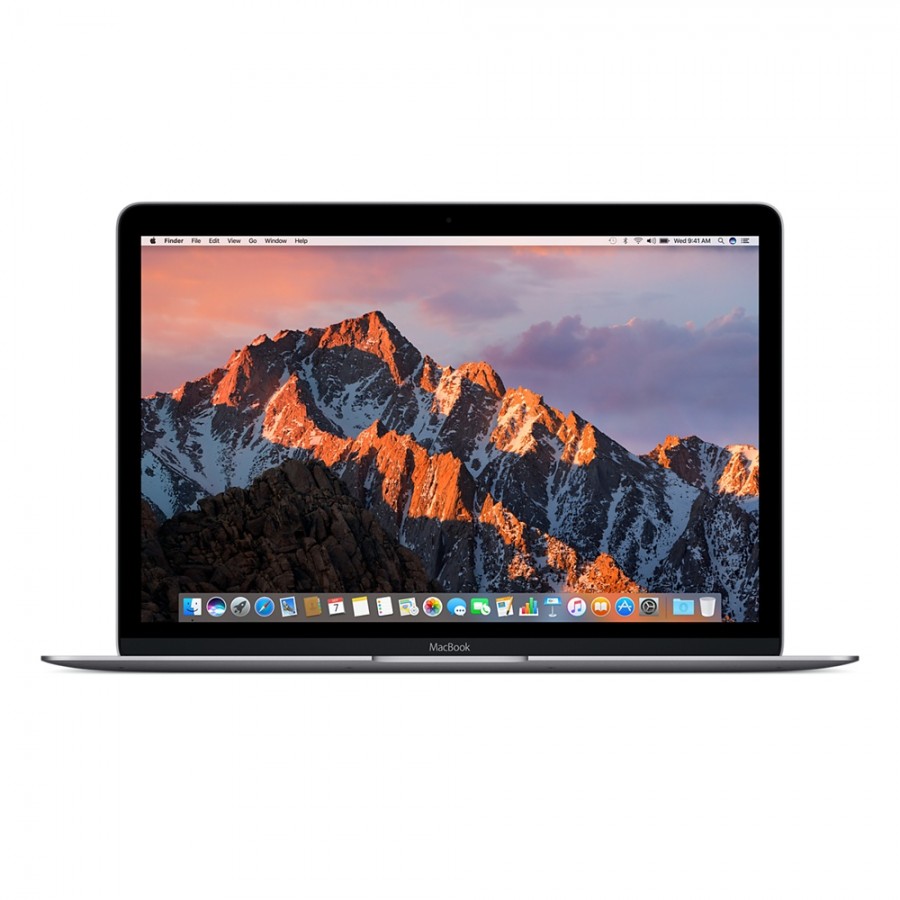 Refurbished Apple Macbook 10,1/M3-7Y32/8GB RAM/256GB SSD/12"/RD/Space Grey/B (Mid-2017)