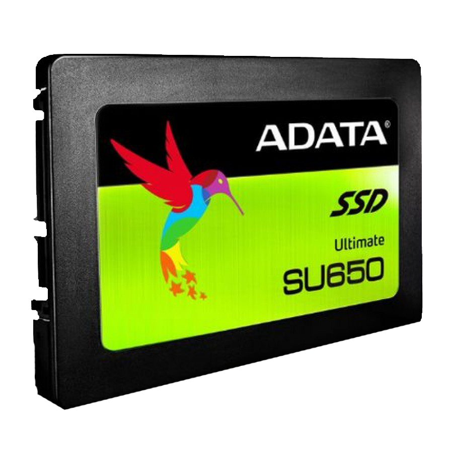 ADATA 480GB Ultimate SU650 SSD, 2.5", SATA3, 7mm (2.5mm Spacer), 3D NAND, R/W 520/450 MB/s, 75K IOPS