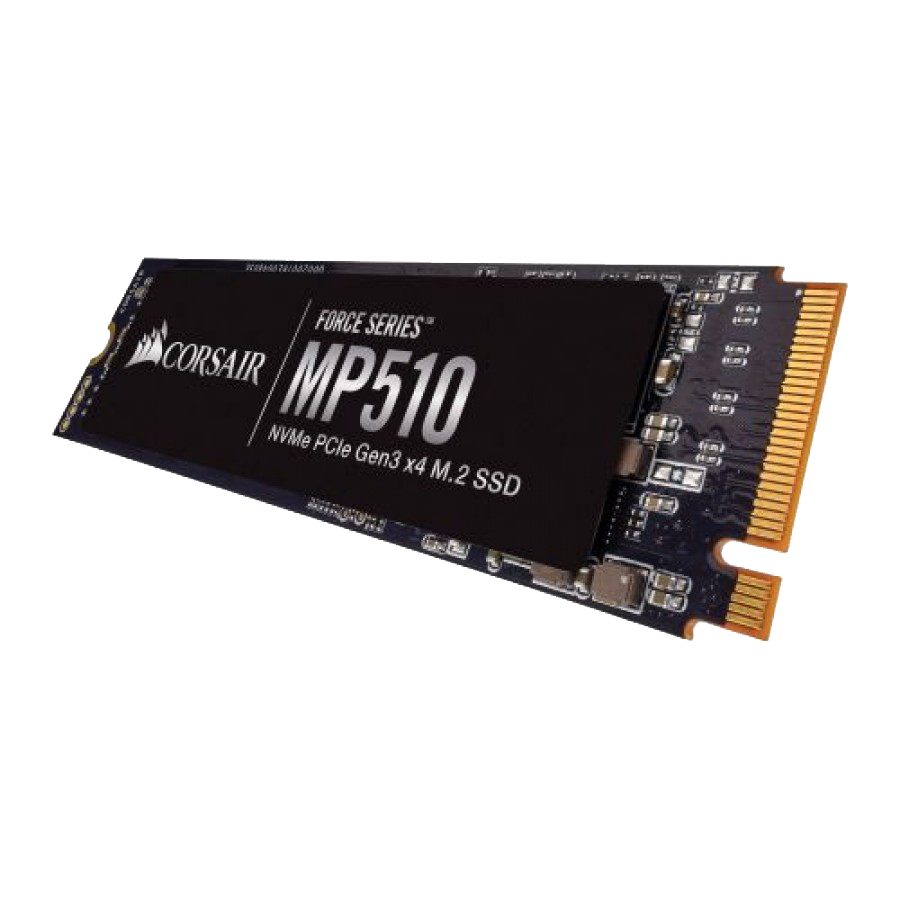 Corsair 240GB Force Series MP510 M.2 NVMe SSD, M.2 2280, PCIe, 3D NAND, R/W 3100/1050 MB/s