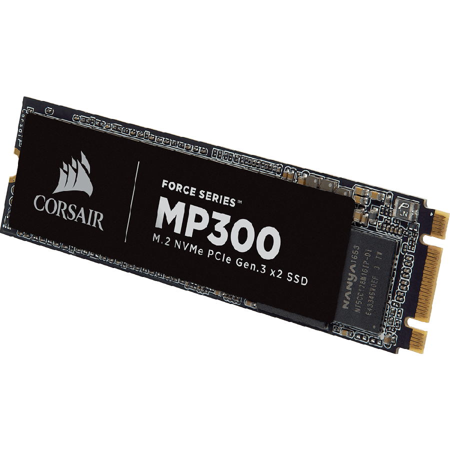 Corsair 240GB Force Series MP300  M.2 NVMe SSD, M.2 2280, PCIe, 3D NAND, R/W 1580/920 MB/s