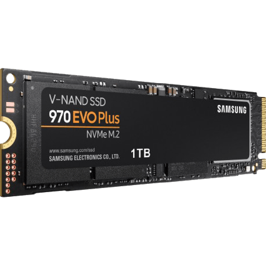 Samsung 1TB 970 EVO PLUS M.2 NVMe SSD, M.2 2280, PCIe, V-NAND, R/W 3500/3300 MB/s