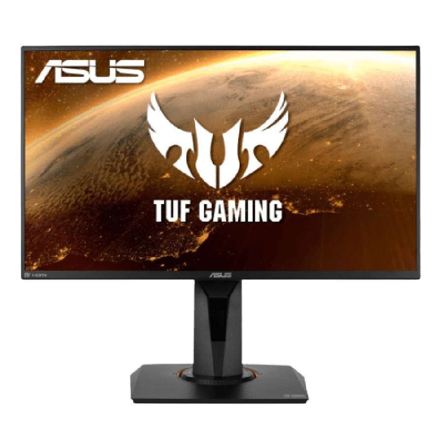 Asus TUF Gaming Monitor (VG258QM) 24.5-inch,1920 x 1080,2 HDMI,DP,Overclockable 280Hz, DisplayHDR 400, VESA