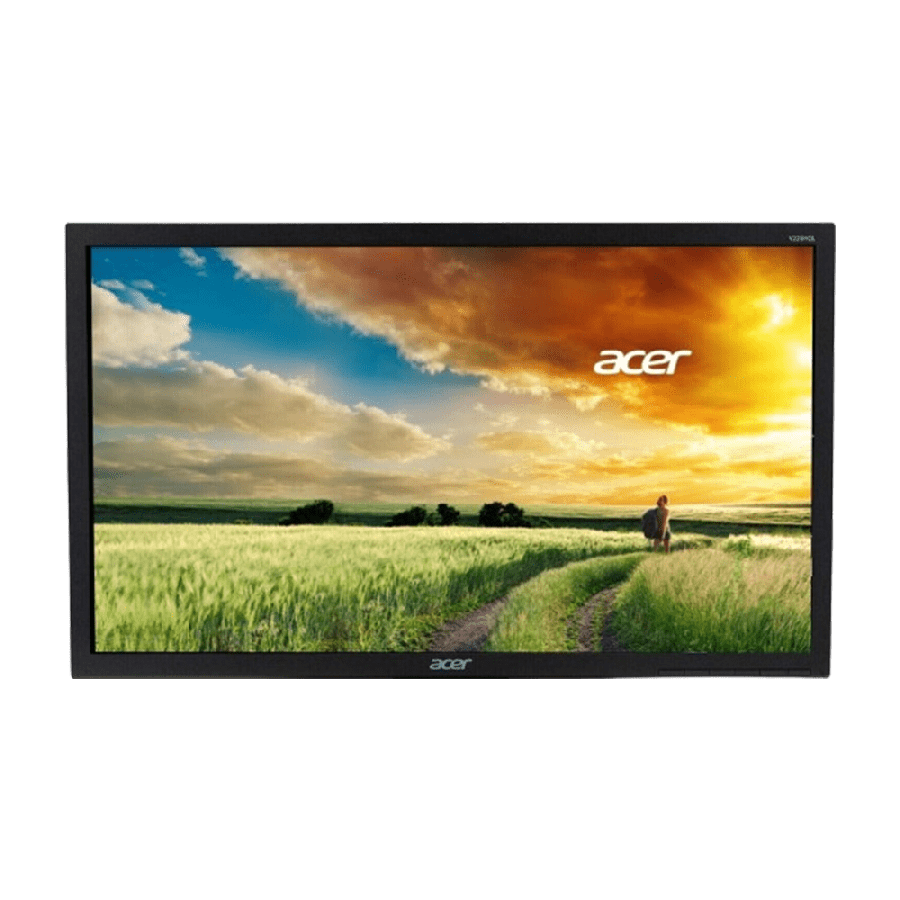 Refurbished Acer V226HQL/ 21.5"/ Full HD 1920 x 1080/ Widescreen/ TN LCD/ Display Monitor/ VGA/ Without Stand