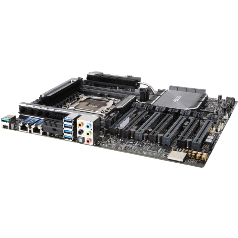Asus X299-WS SAGE, Workstation, Intel X299, 2066, CEB, DDR4, 7 x PCIe, Dual M.2 & U.2, Dual LAN