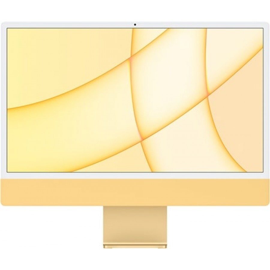 Refurbished Apple iMac 21,1/M1/8 Core GPU 3.2 GHz/8GB RAM/256GB SSD/24-inch 4.5K RD/Yellow/A (Early - 2021)