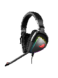 Asus ROG DELTA RGB Gaming Headset, USB-C (USB2 Adapter), Hi-Fi ESS Quad-DAC, Boom Mic, Aura Sync