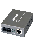 TP-Link (MC210CS) Single-Mode Gigabit SC+ RJ45 Fiber Media Converter, up to 15km, Wave 1310nm