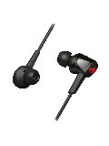 Asus ROG CETRA Gaming In-Ear Earset, USB-C, Inline Microphone, Active Noise Cancellation, 10mm Drivers, Carry Case