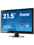 Refurbished IIYAMA Prolite E2278HD/ 21.5" Full HD Home/ Work Pc Monitor Screen/ VGA Grade A