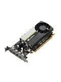 PNY NVidia T1000 Professional Graphics Card/4GB DDR6/4 miniDP 1.4/4 x DP adapters/Low Profile (Bracket Included)