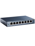 TP-LINK (TL-SG108) 8-Port Gigabit Unmanaged Desktop Switch, Steel Case