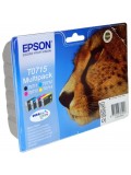 Genuine 4-Colour Epson T0715 Ink Cartridges Multipack