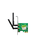 TP-LINK (TL-WN881ND) 300Mbps Wireless N PCI Express Adapter, 2 Detachable Antennas, Low Profile Bracket