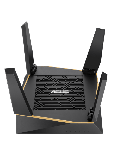 Asus (RT-AX92U 2 Pack) AiMesh WiFi System, AX6100 (400+867+4804) Tri-Band, 802.11ax, AiProtection Pro, Flexible SSID
