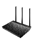 Asus (RT-AC66U B1) AC1750 (450+1300) Wireless Dual Band GB Cable Router, USB 3.0, Fixed Antennas