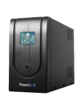 Powercool 1500VA Smart UPS, 900W, LCD Display, 3 x UK Plug, 2 x RJ45, 3 x IEC, USB