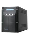 Powercool 2000VA Smart UPS, 1200W, LCD Display, 2 x UK Plug, 2 x RJ45, 4 x IEC, USB