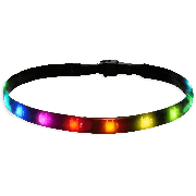 Akasa Vegas MB RGB LED Light Strip, 60CM, 12V, Molex 4-Pin, Magnetic Backing, Aura Sync Compatible