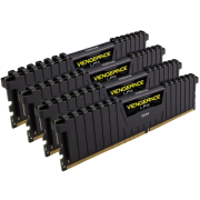 Corsair Vengeance LPX 64GB Kit (4 x 16GB), DDR4, 2666MHz (PC4-21300), CL16, XMP 2.0, DIMM Memory