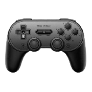 8BitDo SN30 Pro+ Black Edition USB-C/Bluetooth Gamepad