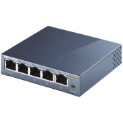 TP-Link  (TL-SG1005P)  5-Port Gigabit Unmanaged Desktop Switch, 4 Port PoE, Steel Case
