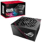 Asus 650W ROG Strix PSU, Double Ball Bearing Fan, Fully Modular, 80+ Gold, 0dB Tech