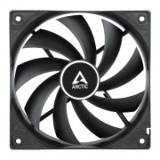 Arctic F12 12cm PWM PST Case Fan, Black, 9 Blades, Fluid Dynamic, 230-1350 RPM, 6 Year Warranty