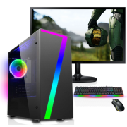 Refurb Intel i5-4th Gen/ 8GB RAM/ 1TB HDD/Integrated Graphics/ Window 10/ Full Set Gaming PC