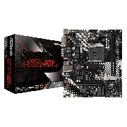 Asrock A320M-DVS R4.0, AMD A320, AM4, Micro ATX, 2 DDR4, VGA, DVI