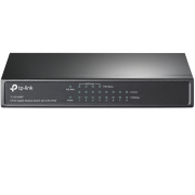 TP-Link (TL-SG1008P) 8-Port Gigabit Unmanaged Desktop Switch, 4-Port PoE, Steel Case