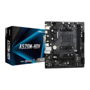 Asrock A520M-HDV, AMD A520, AM4, Micro ATX, 2 DDR4, VGA, DVI, HDMI, M.2