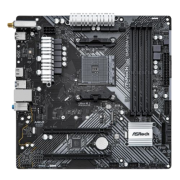 Asrock B450M/AC R2.0, AMD B450, AM4, Micro ATX, 4 DDR4, HDMI, GB LAN, AC Wi-Fi, 1x M.2