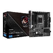 Asrock Z790M PG LIGHTNING/D4, Intel Z790, 1700, Micro ATX, 4 DDR4, HDMI, GB LAN, PCIe4, 2x M.2