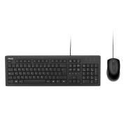 Brand New Asus U2000 Wired Keyboard and Mouse Desktop Kit, USB, 1000 DPI, Multimedia